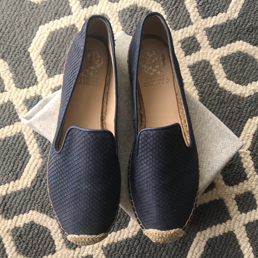 Vince Camuto Leather Espadrilles